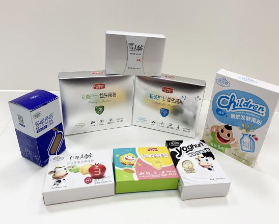 新罗保健品包装盒、益生菌包装盒、酵素菌包装盒